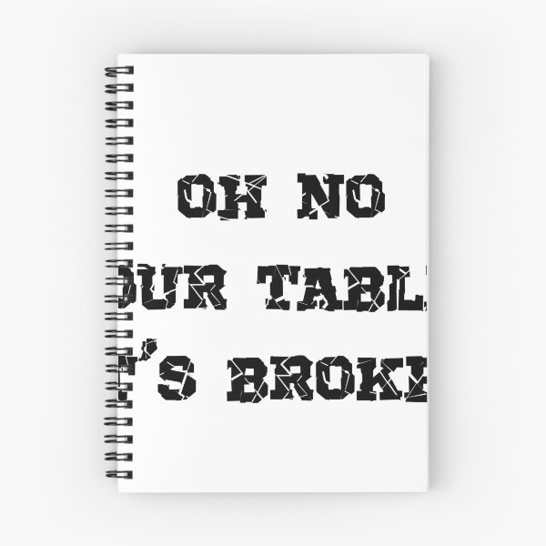 Item preview, oh no our table its broken  designed and sold by Marko Stevic.