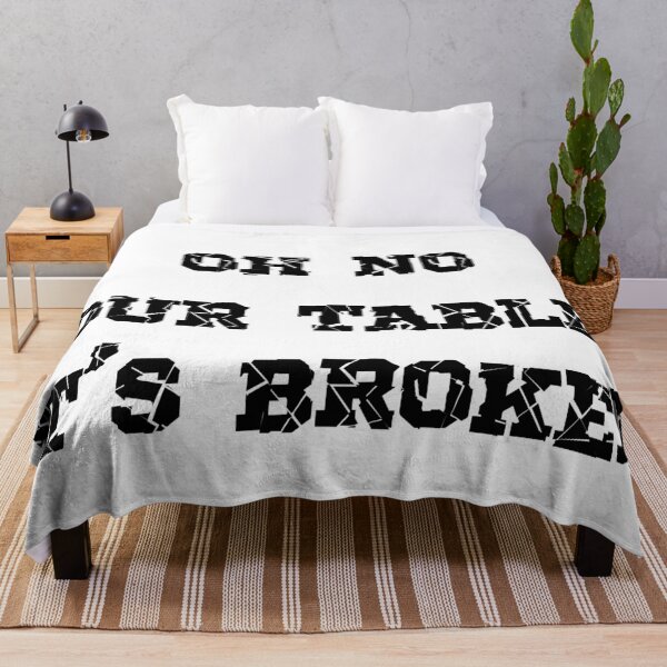 Item preview, oh no our table its broken  designed and sold by Marko Stevic.