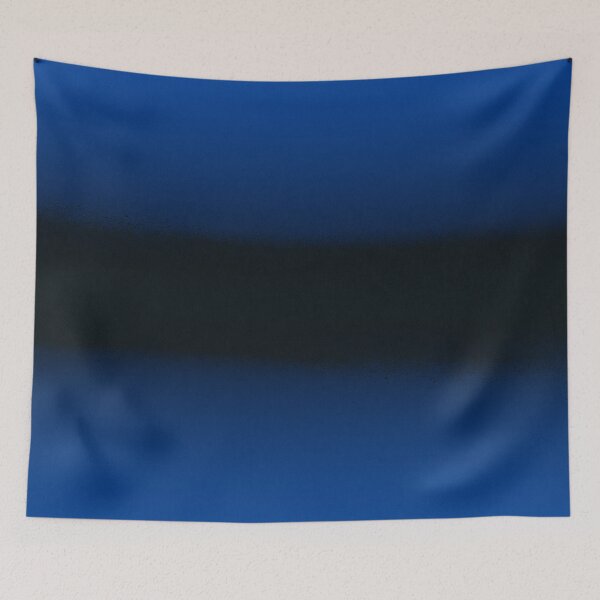Item preview, Blue and Black Rothko Inspired Poster designed and sold by redoARTstore.