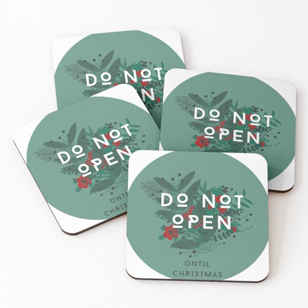 Item preview, Do not open until christmas designed and sold by reka88.