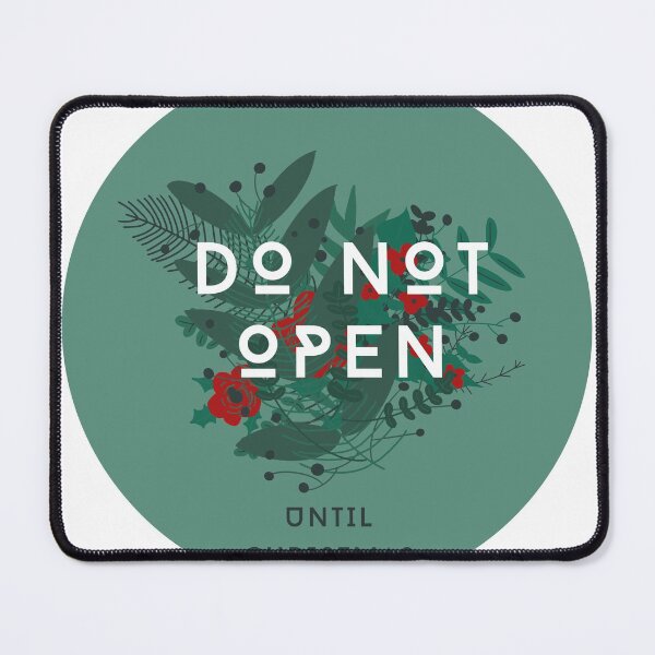 Item preview, Do not open until christmas designed and sold by reka88.