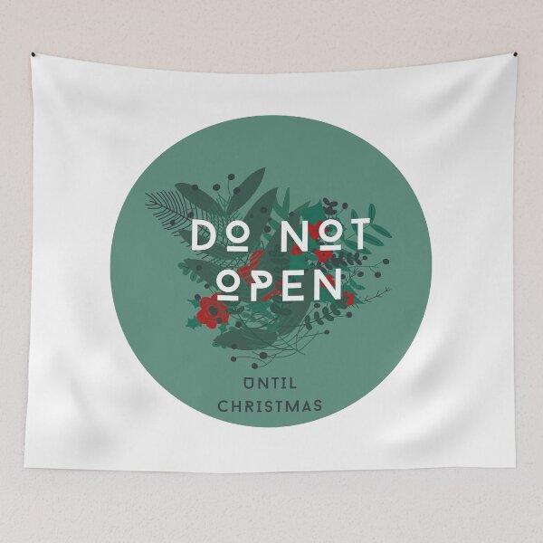Item preview, Do not open until christmas designed and sold by reka88.