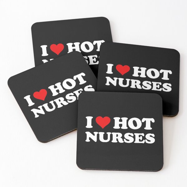 Item preview, I Love Hot Nurses| Funny Nursing School designed and sold by DanishHygge.