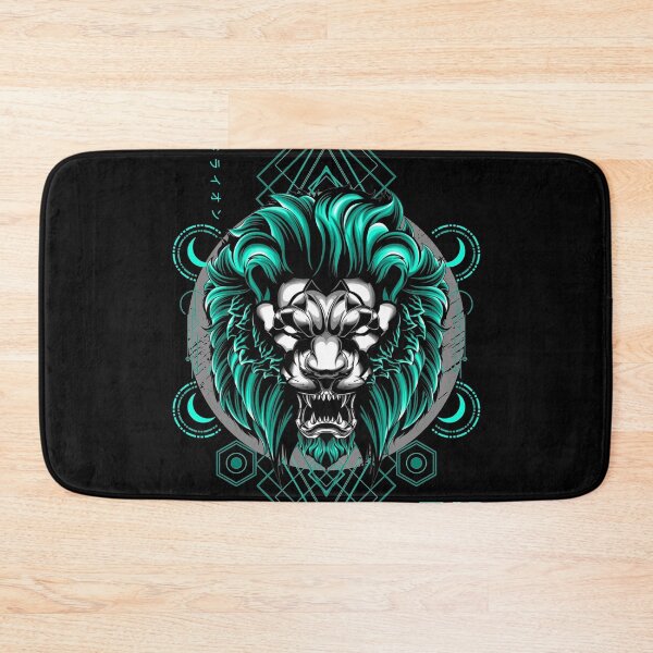 Item preview, Cool Japanese oni TEALdesign|Leo zodiac designed and sold by Design Repo.