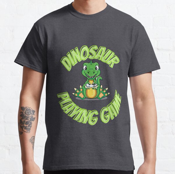 Dino Runner - Google Chrome Browser Game Classic T T-Shirt