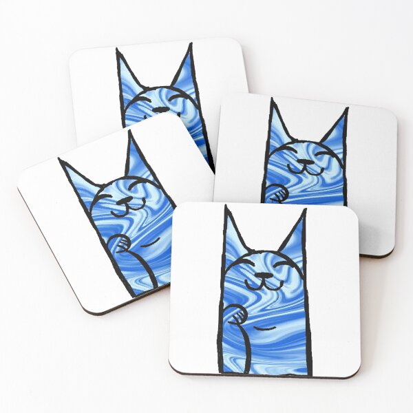 Item preview, cat,pattern,marbling by LoEndT-Shirts designed and sold by LoEndT-Shirts.