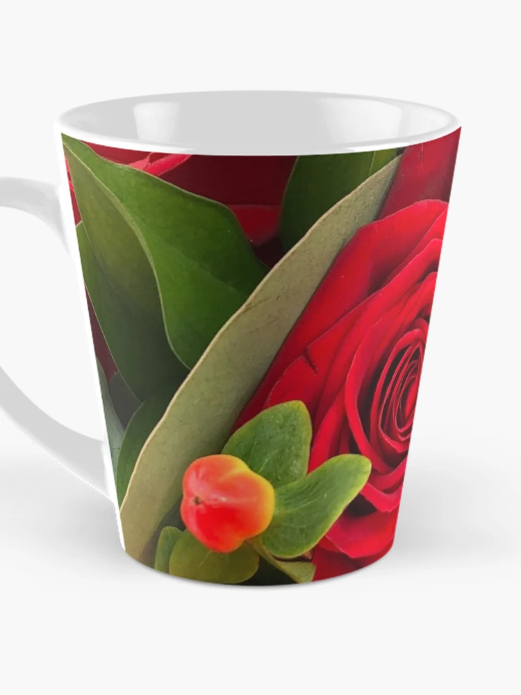 Thumbnail 3 of 4, Coffee Mug, Red Roses designed and sold by Views4Days.
