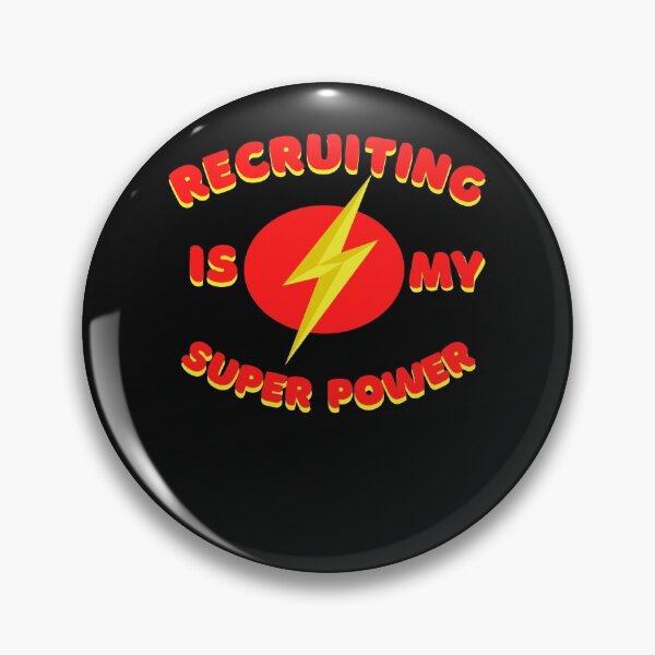 Item preview, Funny Recruiter - Recruiting is my Super Power  designed and sold by Click-Like.