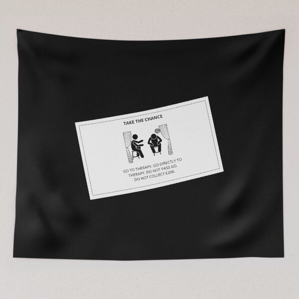 Item preview, Go to therapy. Go directly to therapy. designed and sold by DontKnowMuch.