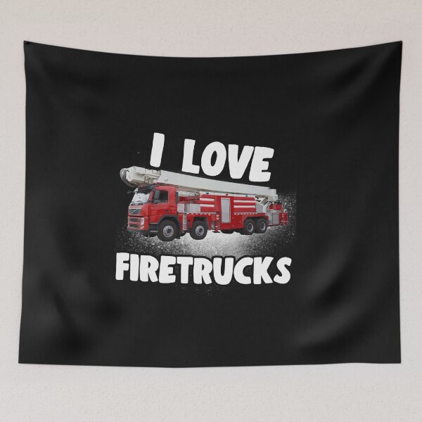Item preview, I Love Firefighter designed and sold by backtrending.