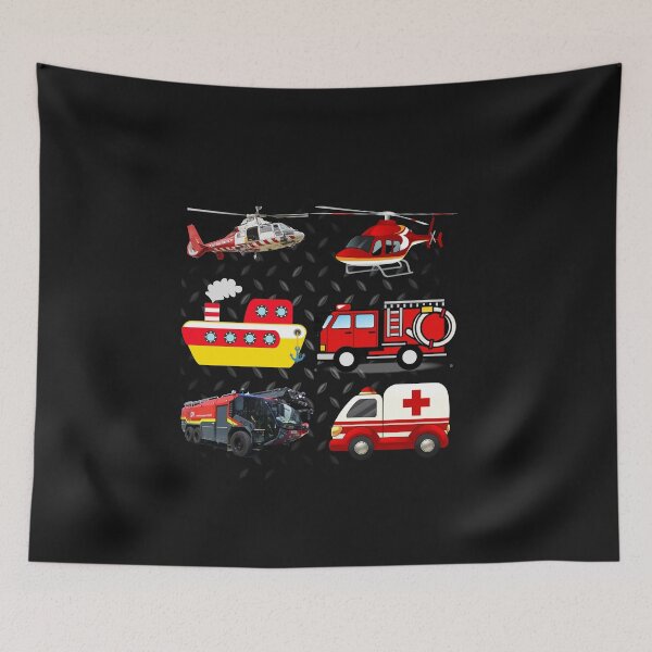 Item preview, Fire Truck Boys Toddlers Emergency Vehicle  designed and sold by backtrending.
