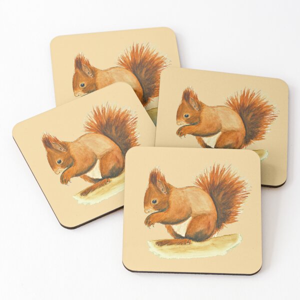 Item preview, Red Squirrel (Watercolour) designed and sold by Sarah Addy.