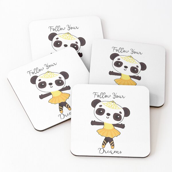 Item preview, Follow Your Dreams - Ballerina Panda  designed and sold by Wheeler-Styl3.