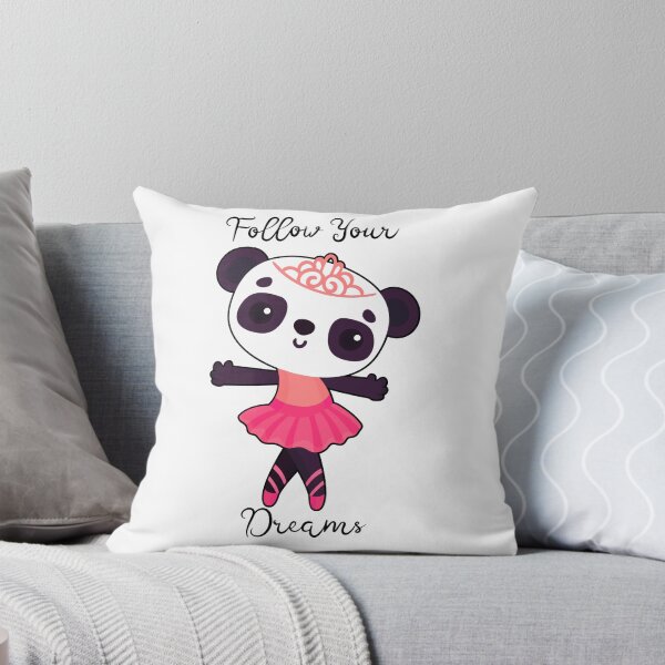 Item preview, Follow Your Dreams - Ballerina Panda - Pink designed and sold by Wheeler-Styl3.