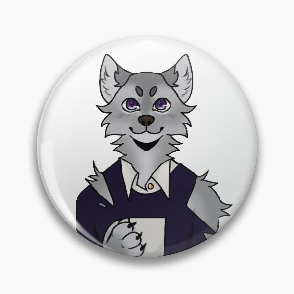 Item preview, Wolf Mode Smiling designed and sold by sockswcoffeecup.