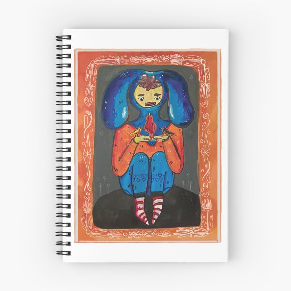 Item preview, Bird Talker Character - Cute Illustration designed and sold by mumblesmusic.