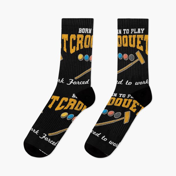 Item preview, Croquet Players Croqueters Chardonnay Funny designed and sold by CuteDesigns1.