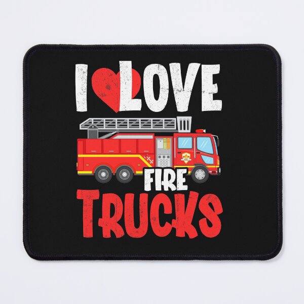 Item preview, I Love Fire Trucks designed and sold by backtrending.