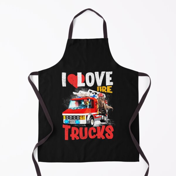 Item preview, I Love Fire Trucks designed and sold by backtrending.