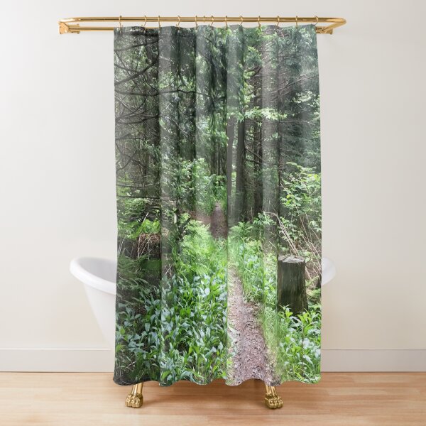 Forest Path Shower Curtain
