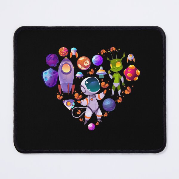 Item preview, Space Art Design. White text designed and sold by epicmarketing.