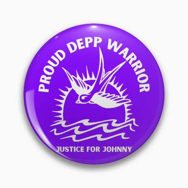 Item preview, Justice For Johnny Proud Depp Warrior Purple designed and sold by asitflows.