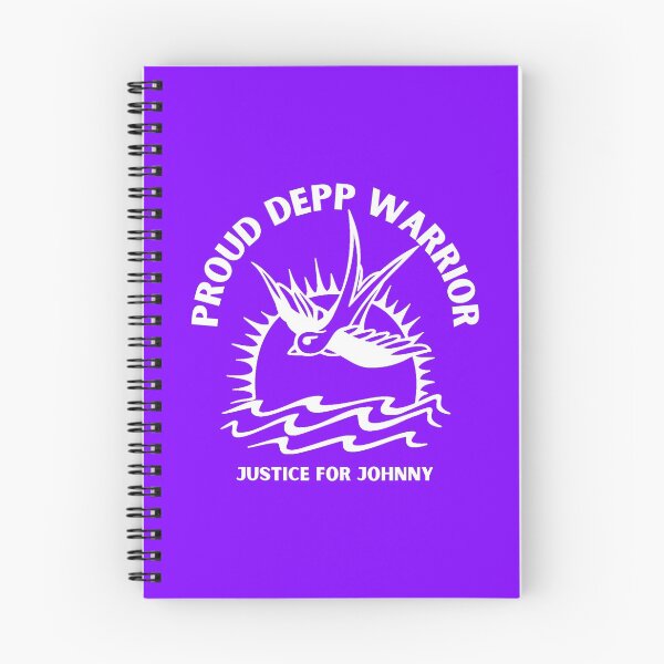 Aperçu de l'œuvre Justice For Johnny Proud Depp Guerrier Violet créée et vendue par asitflows.