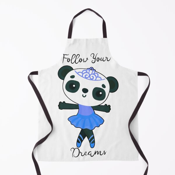 Item preview, Follow Your Dreams - Ballerina Panda - Blue designed and sold by Wheeler-Styl3.