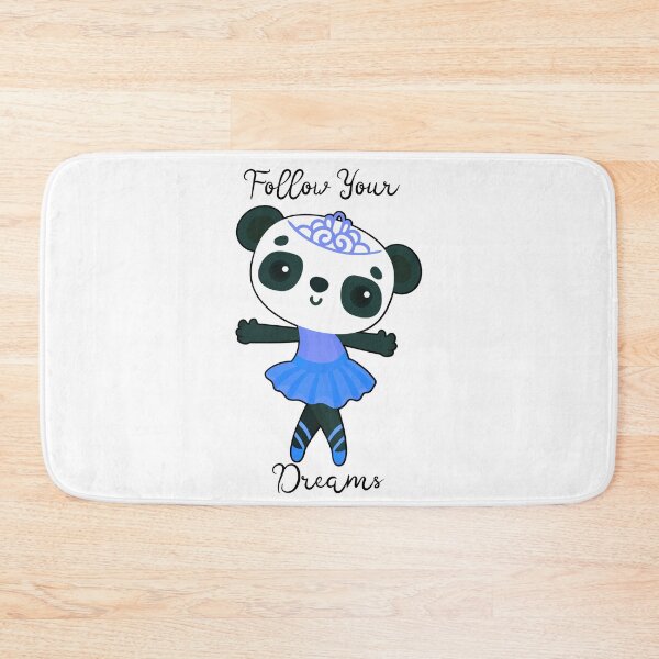 Item preview, Follow Your Dreams - Ballerina Panda - Blue designed and sold by Wheeler-Styl3.