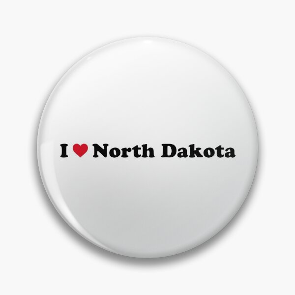 Item preview, I Love North Dakota designed and sold by Novel Gifts.