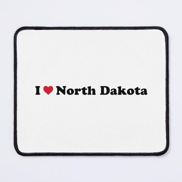Item preview, I Love North Dakota designed and sold by Novel Gifts.