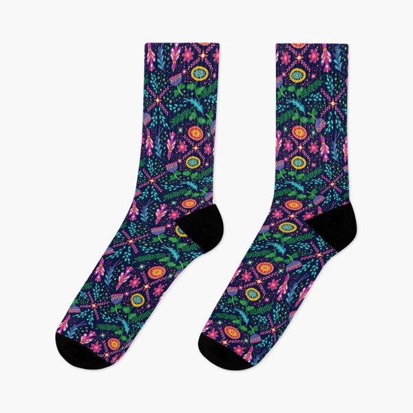 Artikelvorschau, Bunte Blumen und Blätter Muster entworfen und verkauft von ThatsBeast.