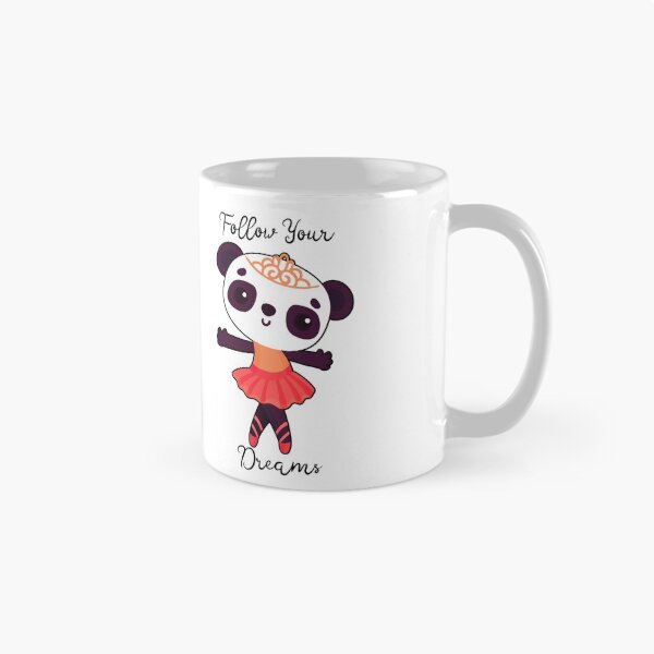 Item preview, Follow Your Dreams - Ballerina Panda - Red designed and sold by Wheeler-Styl3.