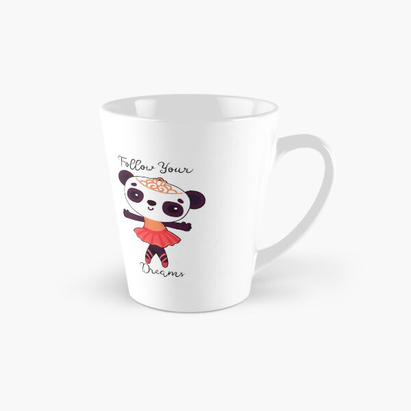 Item preview, Follow Your Dreams - Ballerina Panda - Red designed and sold by Wheeler-Styl3.
