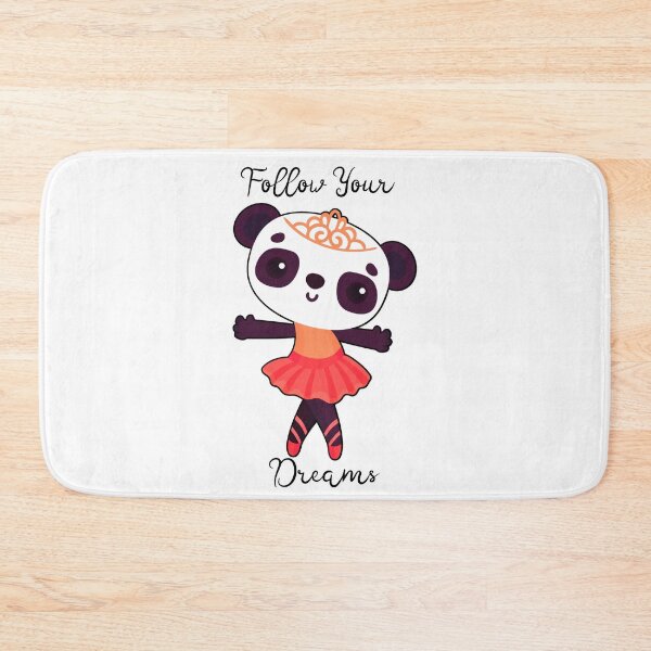 Item preview, Follow Your Dreams - Ballerina Panda - Red designed and sold by Wheeler-Styl3.