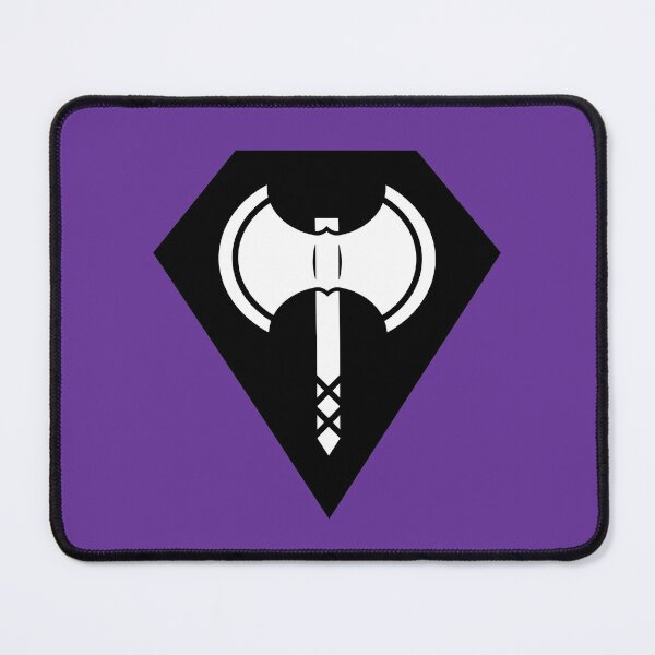 Item preview, Lesbian Labrys Classic Flag Stylized designed and sold by Sapphic Reality.