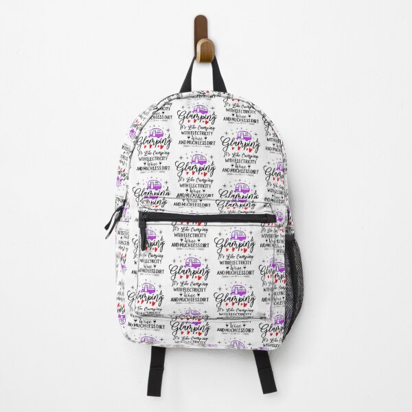 Item preview, Glamping Definitioin Outdoor Glamper Funny Wine designed and sold by SwankyFine.