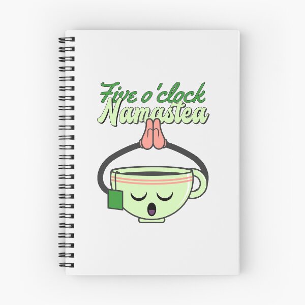 Item preview, Five o'clock Namastea time designed and sold by ShineEyePirate.