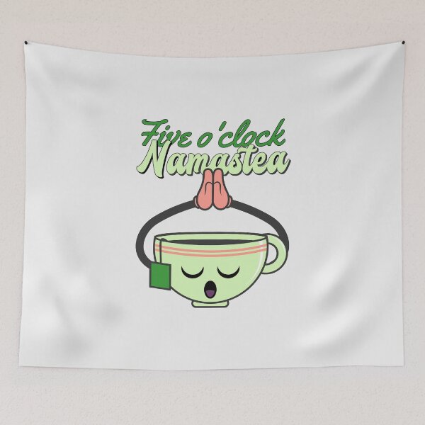 Item preview, Five o'clock Namastea time designed and sold by ShineEyePirate.
