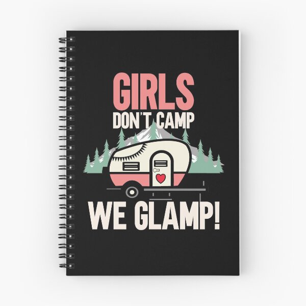 Item preview, Girls Don’t Camp We Glamp Glamp Camping gag designed and sold by SwankyFine.