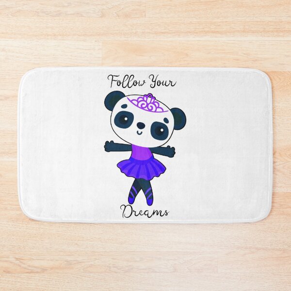 Item preview, Follow Your Dreams - Ballerina Panda - Purple designed and sold by Wheeler-Styl3.