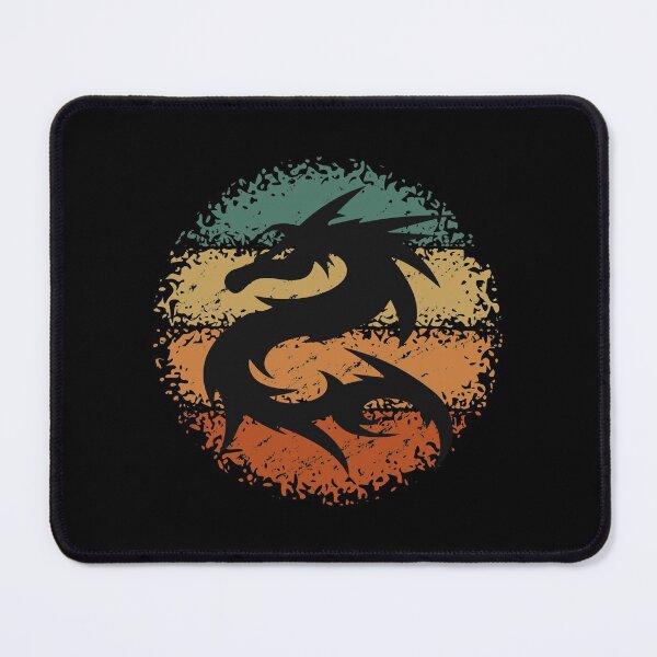 Item preview, Oriental Vintage Sunset Dragon designed and sold by Windmill Wildflowers.