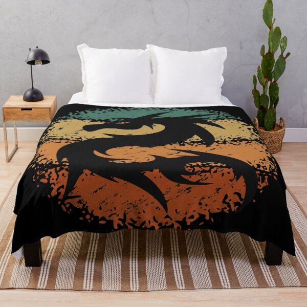 Item preview, Oriental Vintage Sunset Dragon designed and sold by Windmill Wildflowers.