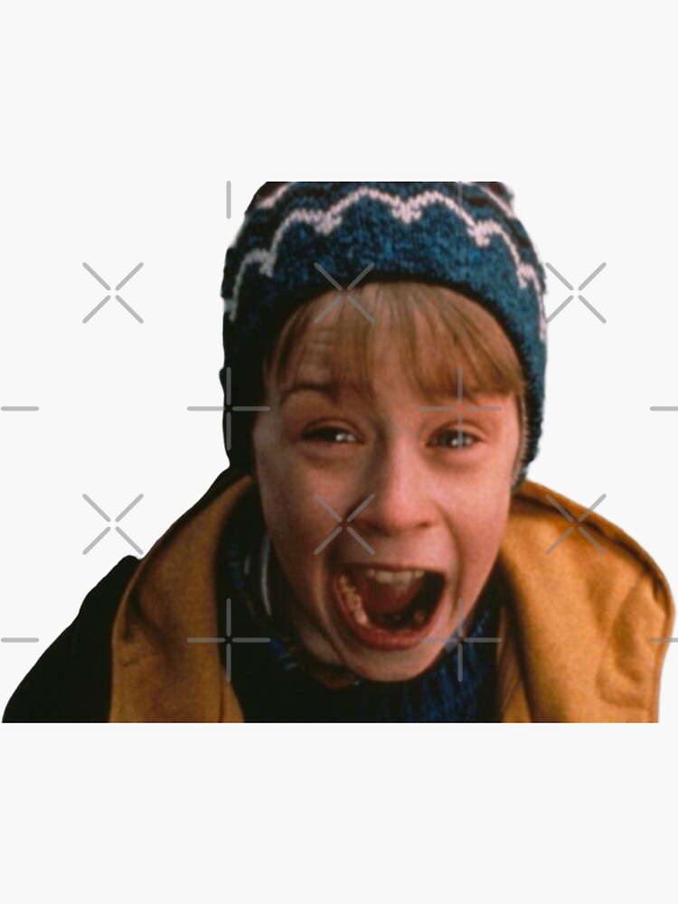 "Kevin mccallister Mom I missed the plane" Sticker for Sale by CARLYXE Redbubble