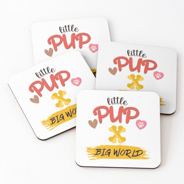 Item preview, Little Pup, Big World Gift for dog lovers designed and sold by OUSSAMAVIP.