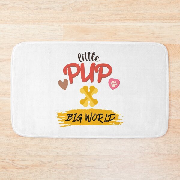 Item preview, Little Pup, Big World Gift for dog lovers designed and sold by OUSSAMAVIP.