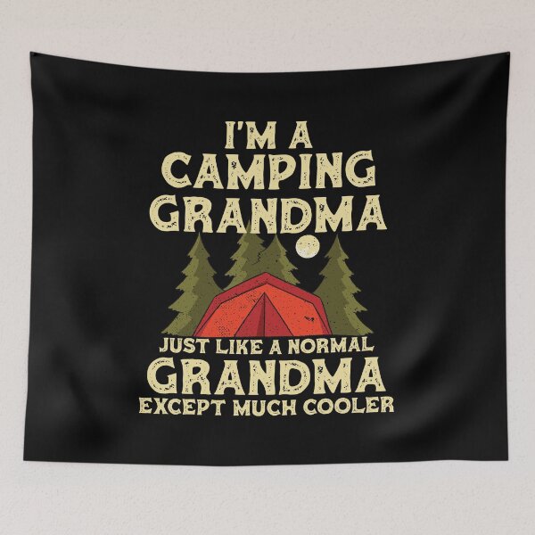 Item preview, Im a Camping Grandma Outdoors hiking Camp lovers designed and sold by SwankyFine.