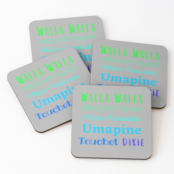 Item preview, Walla Walla, College Place, Milton-Freewater, Touchet, Dixie, Umapine Design designed and sold by Constant Readers.