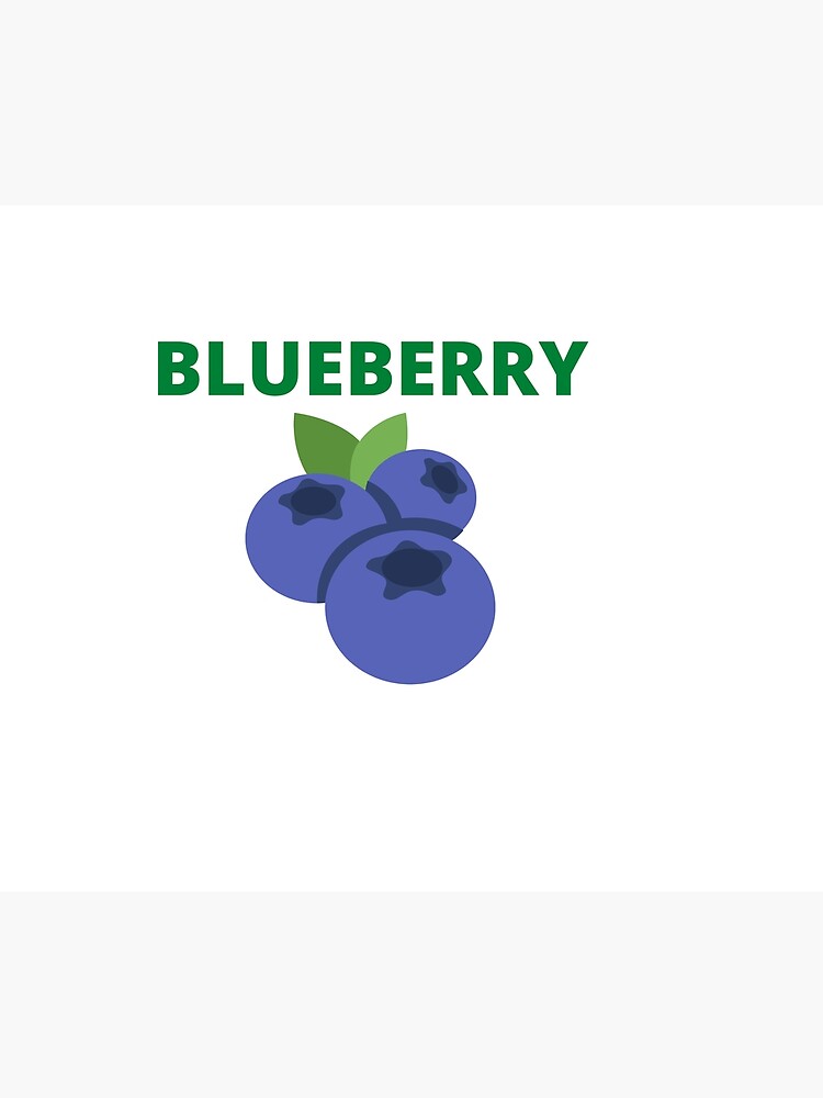 "fruits names blueberry" Poster for Sale by benlemmou Redbubble
