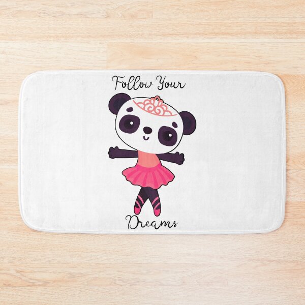Item preview, Follow Your Dreams - Ballerina Panda - Pink designed and sold by Wheeler-Styl3.